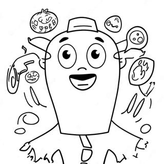 Funny Offensive Humor Coloring Page 3592-2967