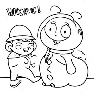 Funny Offensive Humor Coloring Page 3592-2968