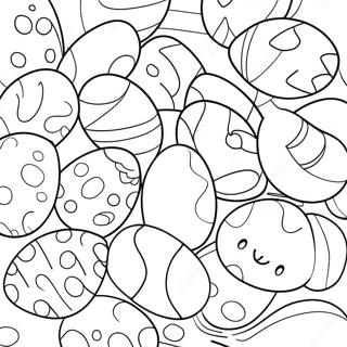 Easter Eggs Coloring Pages