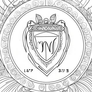 Maserati Logo Coloring Page 35953-28919