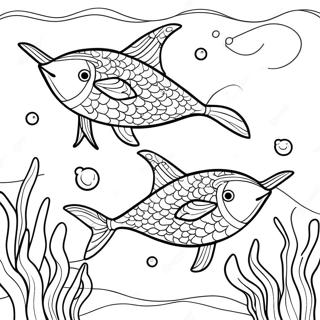 Swordfish Coloring Pages