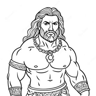 Samson Coloring Pages