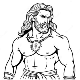 Samson Coloring Page 36032-28978