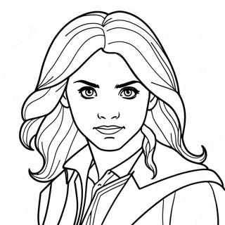 Hermione Granger Coloring Page 36122-29051