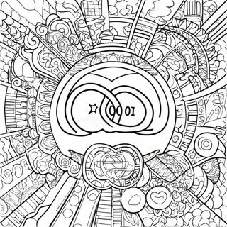 Audi Logo Coloring Page 36132-29055