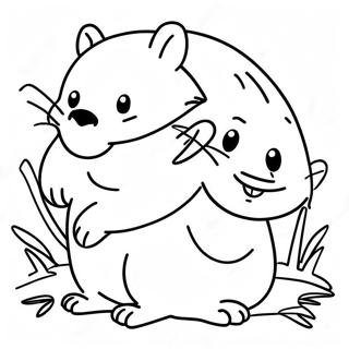 Work It Out Wombats Coloring Page 36152-29074