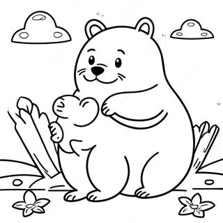 Work It Out Wombats Coloring Page 36152-29076