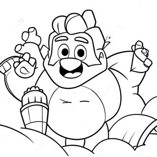 Ralph Breaks The Internet Coloring Page 36172-29092