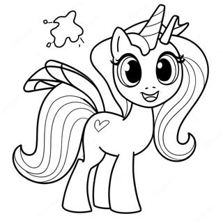 Enchanting Princess Luna Coloring Page 36193-29109