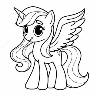 Enchanting Princess Luna Coloring Page 36193-29110