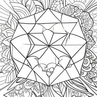 Sparkling Diamond Coloring Page 36213-29124