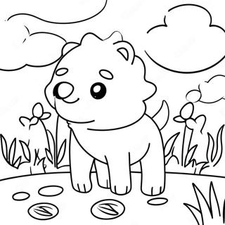 Felt Coloring Page For Kids 3621-2987