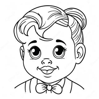 Cry Baby Coloring Page 3631-2990