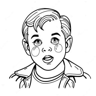 Cry Baby Coloring Page 3631-2991