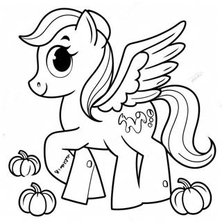 My Little Pony Halloween Coloring Pages