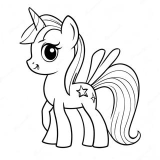 My Little Pony Halloween Coloring Pages