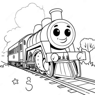 Wilson The Train Coloring Page 36393-29271