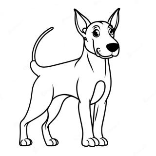 Doberman Coloring Pages