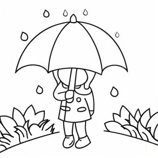 April Showers Coloring Page 36452-29314