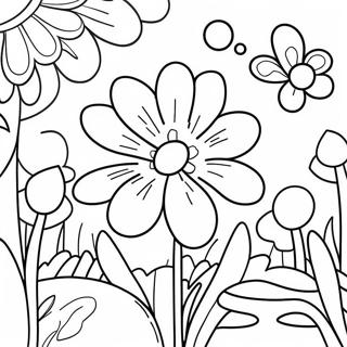 Violet Coloring Pages