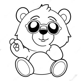 Stoner Care Bear Coloring Pages