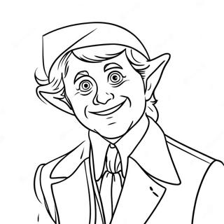 Buddy The Elf Coloring Pages