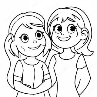 Sam And Cat Coloring Pages