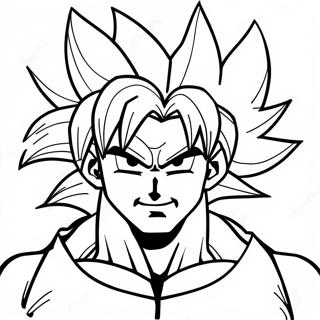 Super Saiyan 4 Coloring Pages