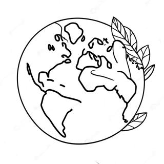 Earth Day Coloring Page For Preschoolers 3661-3015