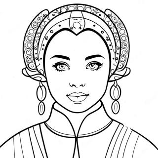 Padme Coloring Pages