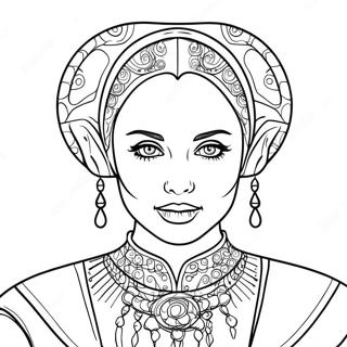 Padme Amidala Coloring Page 36632-29462