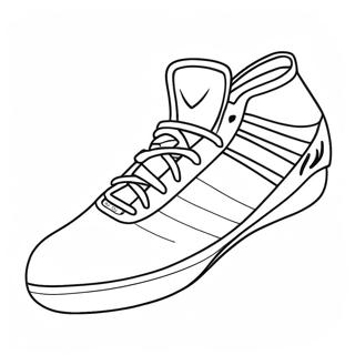 Soccer Shoe Coloring Page 36692-29506