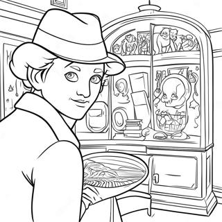 Xavier Riddle And The Secret Museum Coloring Page 36752-29554