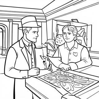 Xavier Riddle And The Secret Museum Coloring Page 36752-29555