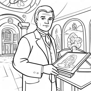 Xavier Riddle And The Secret Museum Coloring Page 36752-29556