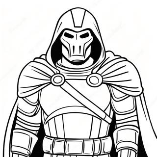 Dr Doom In Battle Armor Coloring Page 36793-29589