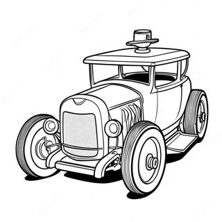 Derby Car Coloring Page 36812-29602