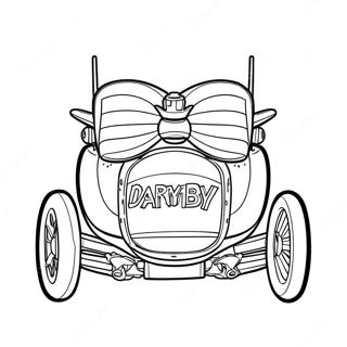 Derby Car Coloring Page 36812-29603