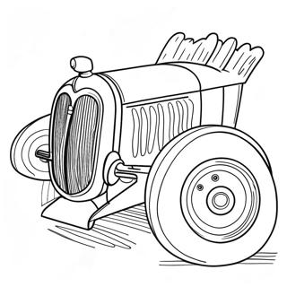 Derby Car Coloring Page 36812-29604