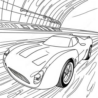 Fast Racing Derby Car Coloring Page 36813-29607