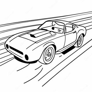 Fast Racing Derby Car Coloring Page 36813-29608