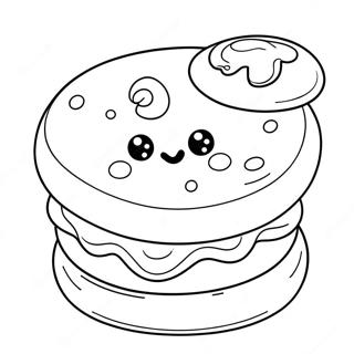 Cute Toca Boca Crumpets Coloring Page 36823-29615