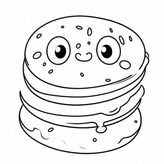 Cute Toca Boca Crumpets Coloring Page 36823-29616