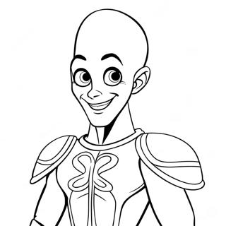 Megamind Coloring Page 36852-29634