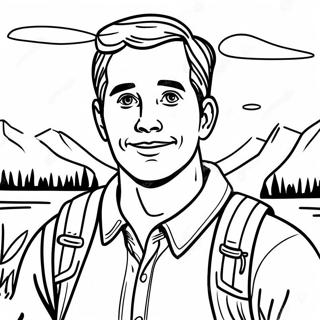 Adventurous Missionary Coloring Page 36883-29662