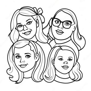 Mean Girls Coloring Pages