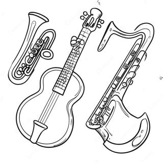 Instrument Coloring Page 3691-3050