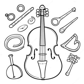 Instrument Coloring Page 3691-3051