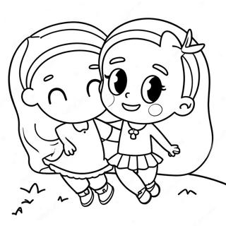 3 Bff Coloring Pages