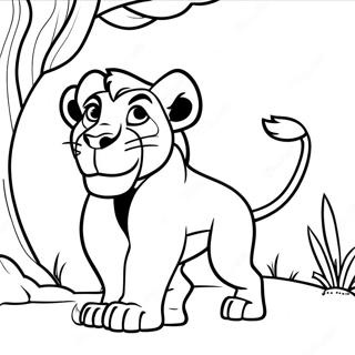 Lion King 2 Coloring Pages